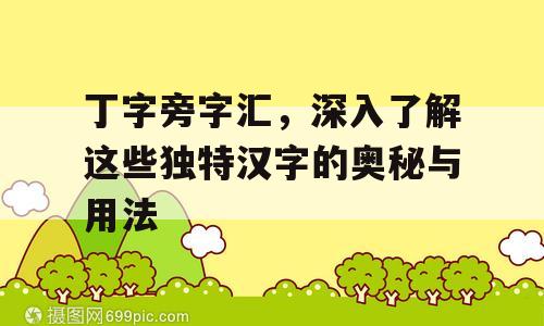 丁字旁字汇，深入了解这些独特汉字的奥秘与用法