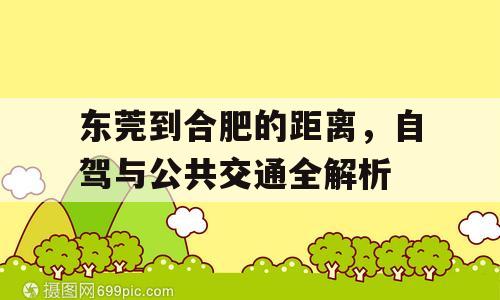 东莞到合肥的距离，自驾与公共交通全解析