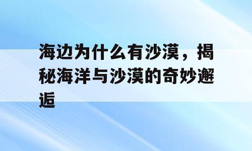 海边为什么有沙漠，揭秘海洋与沙漠的奇妙邂逅