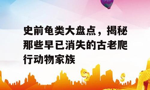 史前龟类大盘点，揭秘那些早已消失的古老爬行动物家族